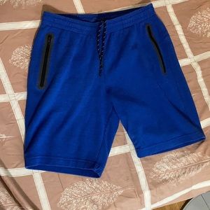 Blue sweatshorts